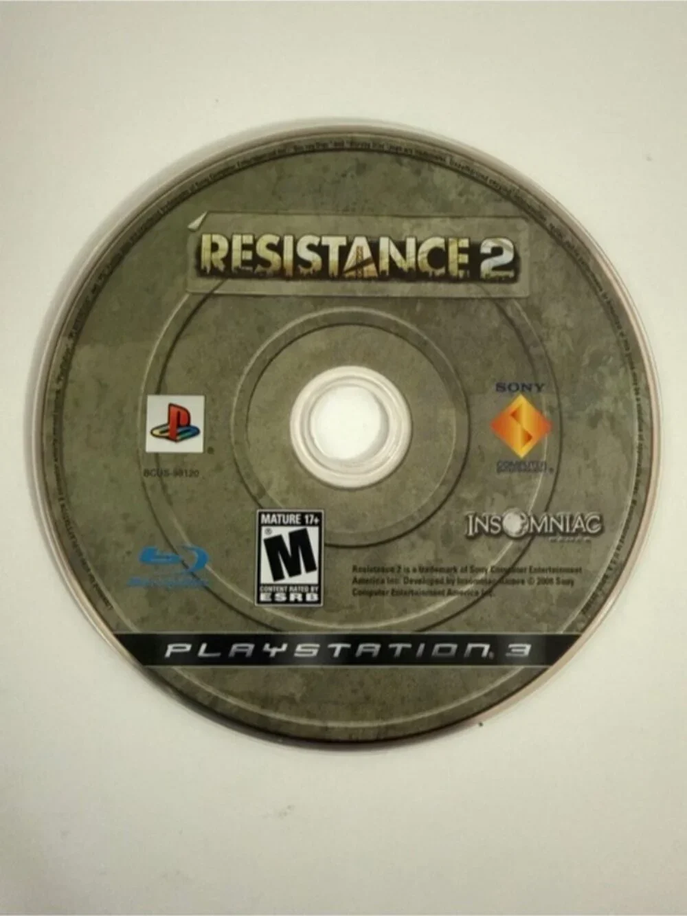 Resistance 2 PS3 Game Complete (CIB) – Disc + Manual